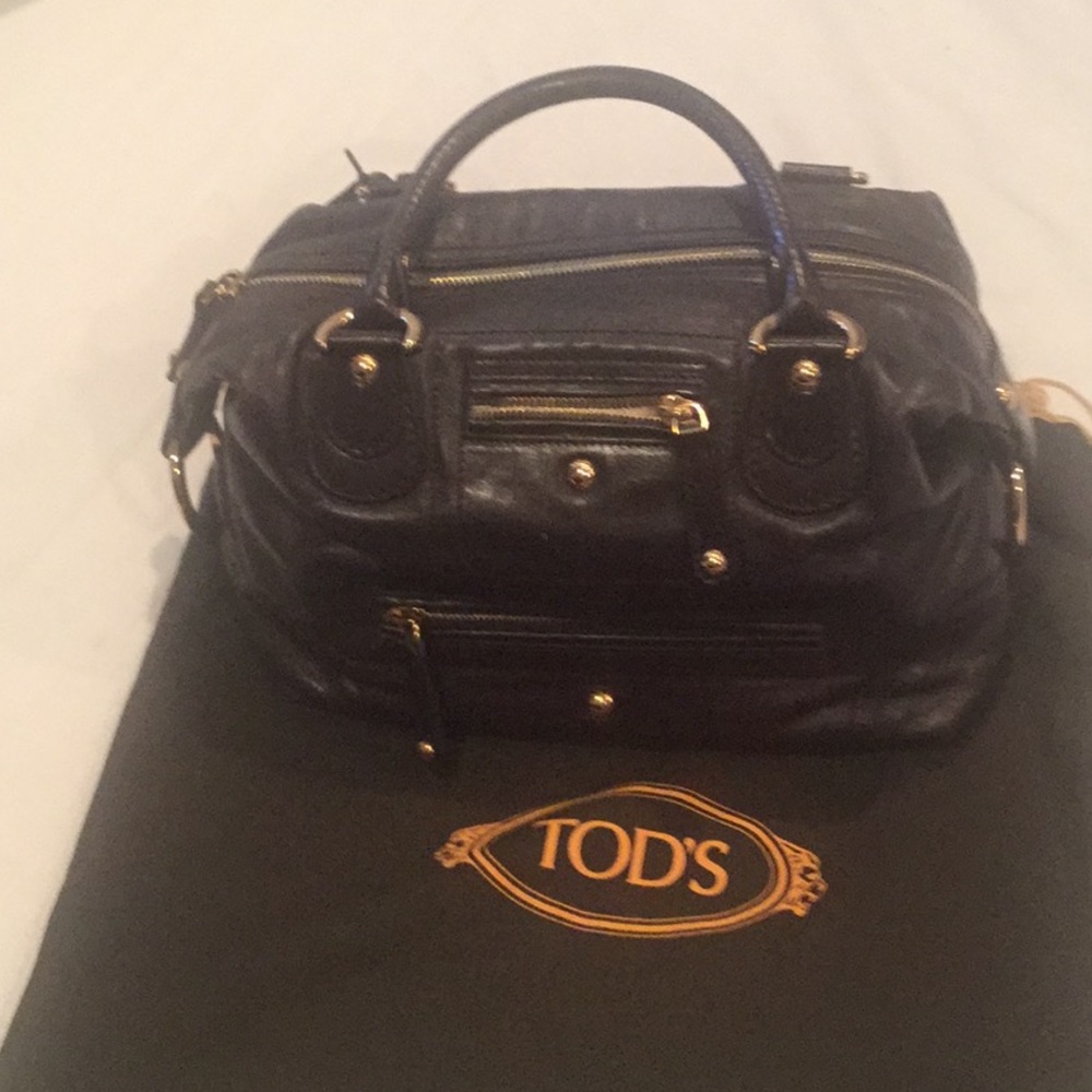 New never used elbows TODS brown bag